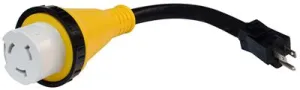 15A-M-50A-F 12" Detachable Black Bulk
