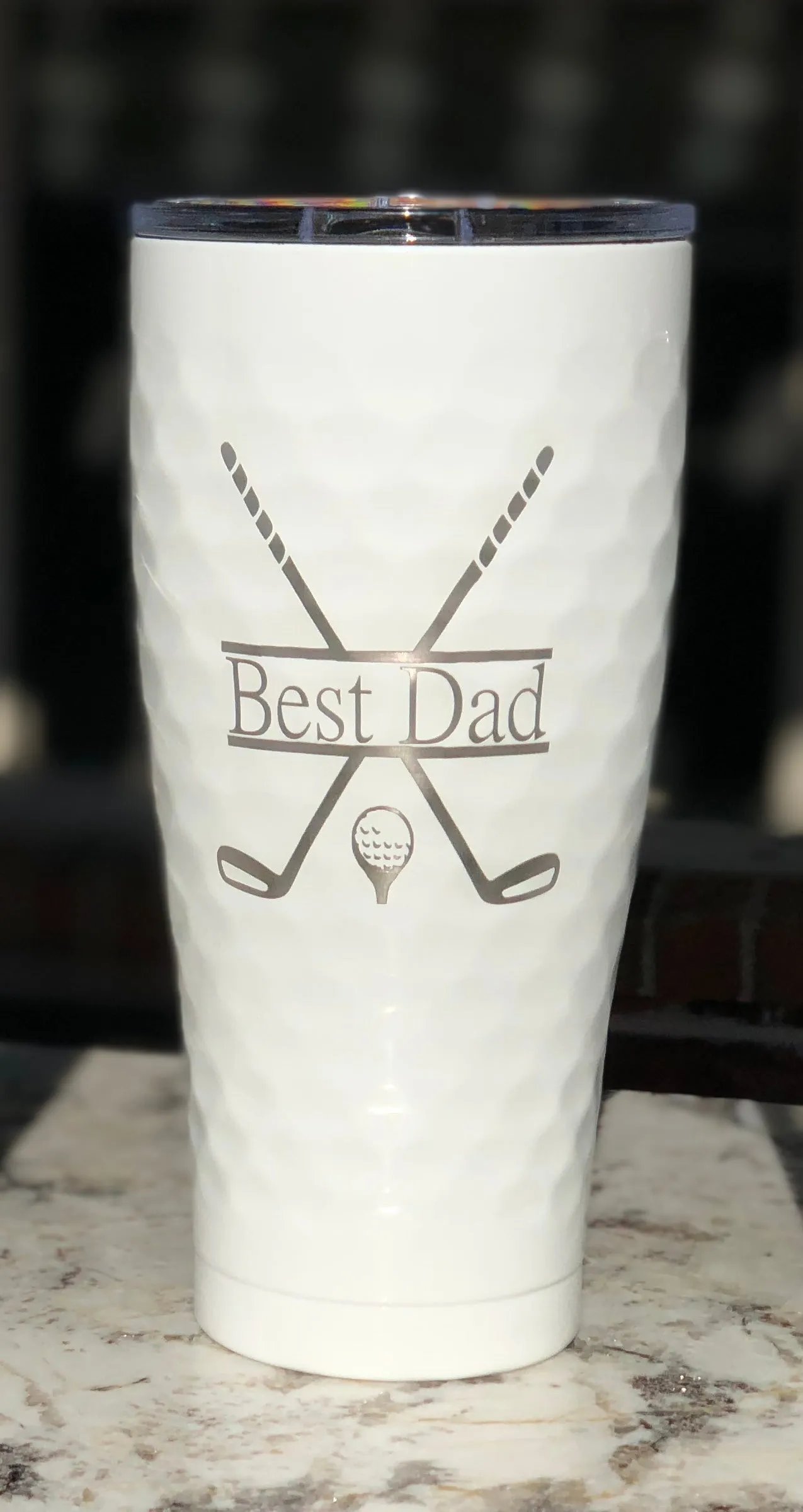 20 oz. and 30 oz. Dimpled Golf Tumbler