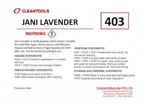 403 JANI LAVENDER 20L