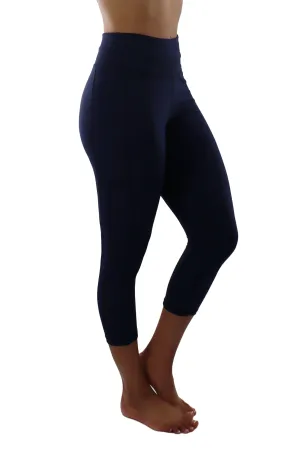 4310 - The Perfect Pocket Capri /Navy - FINAL SALE