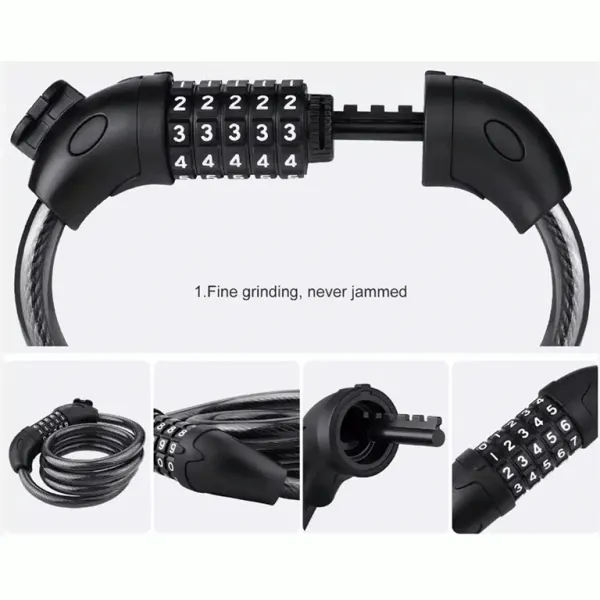 5 Digits Bicycle Lock
