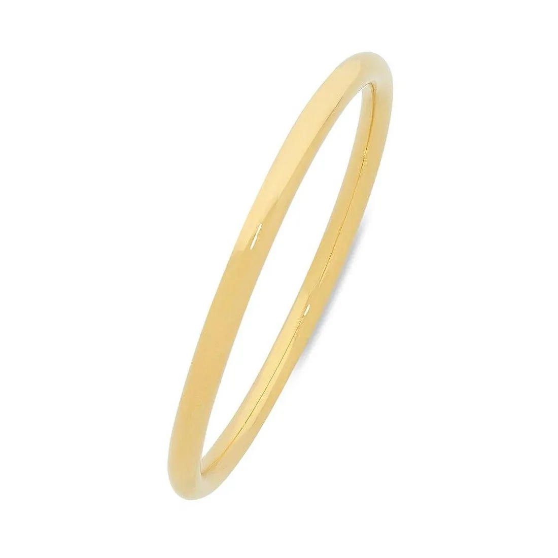 9ct Yellow Gold Golf Bangle 5mm x 65mm