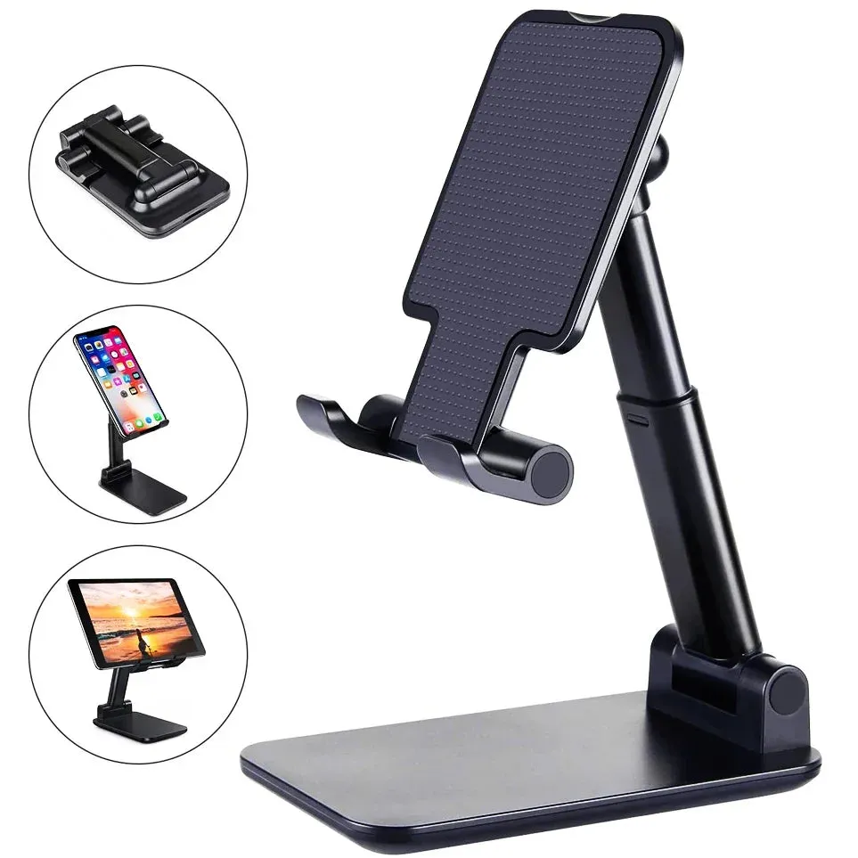 Adjustable Desk Mobile Phone Holder Stand for iPhone, iPad, Xiaomi