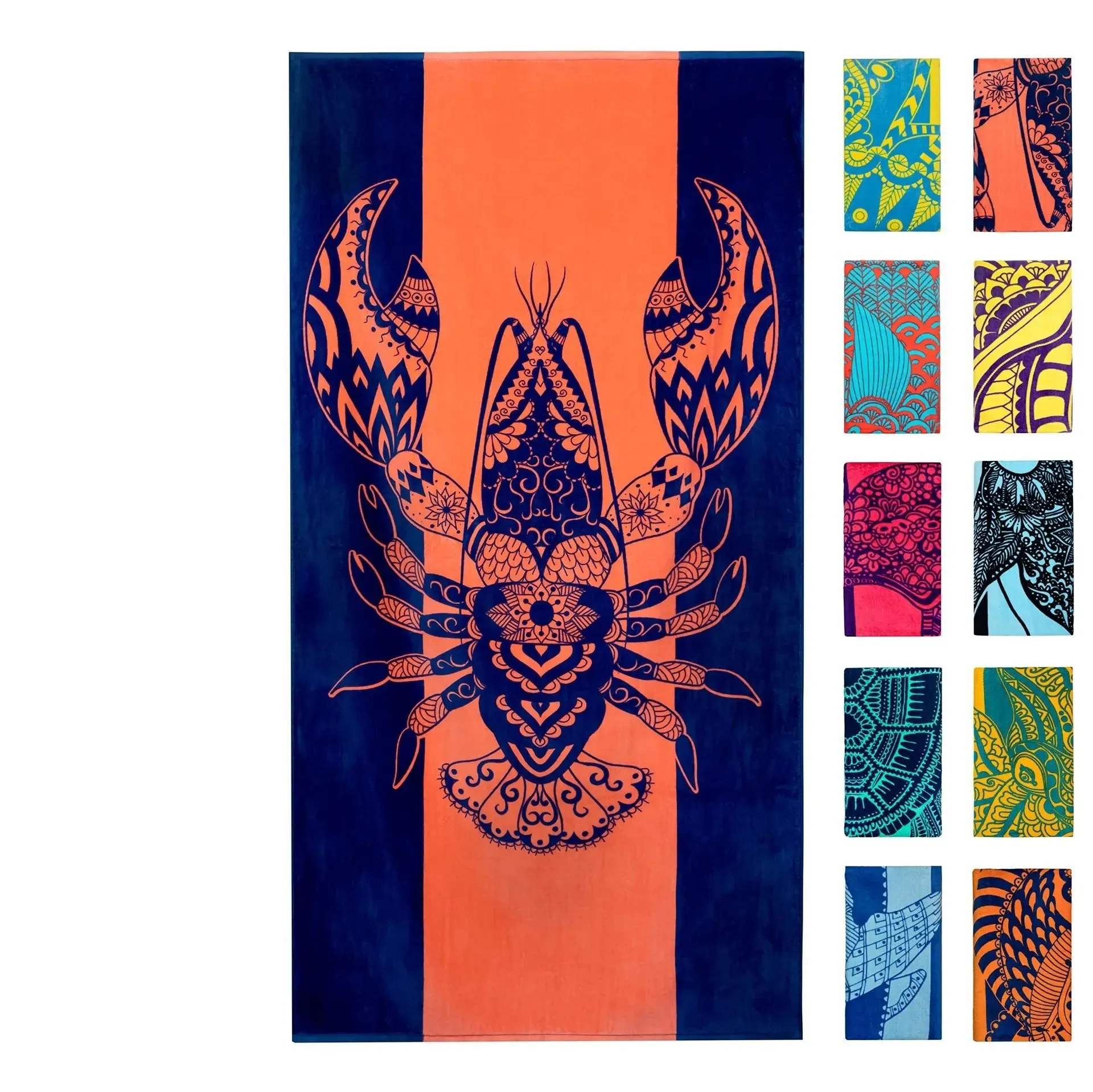 Adorable Turtle Beach Towel: Quick-Drying, Sand-Free, Super Absorbent