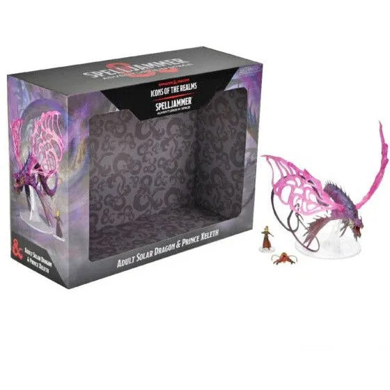 Adult Solar Dragon & Prince Xeleth - D&D Icons of the Realms