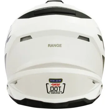 AFX FX-41 Helmet - Range - Matte White