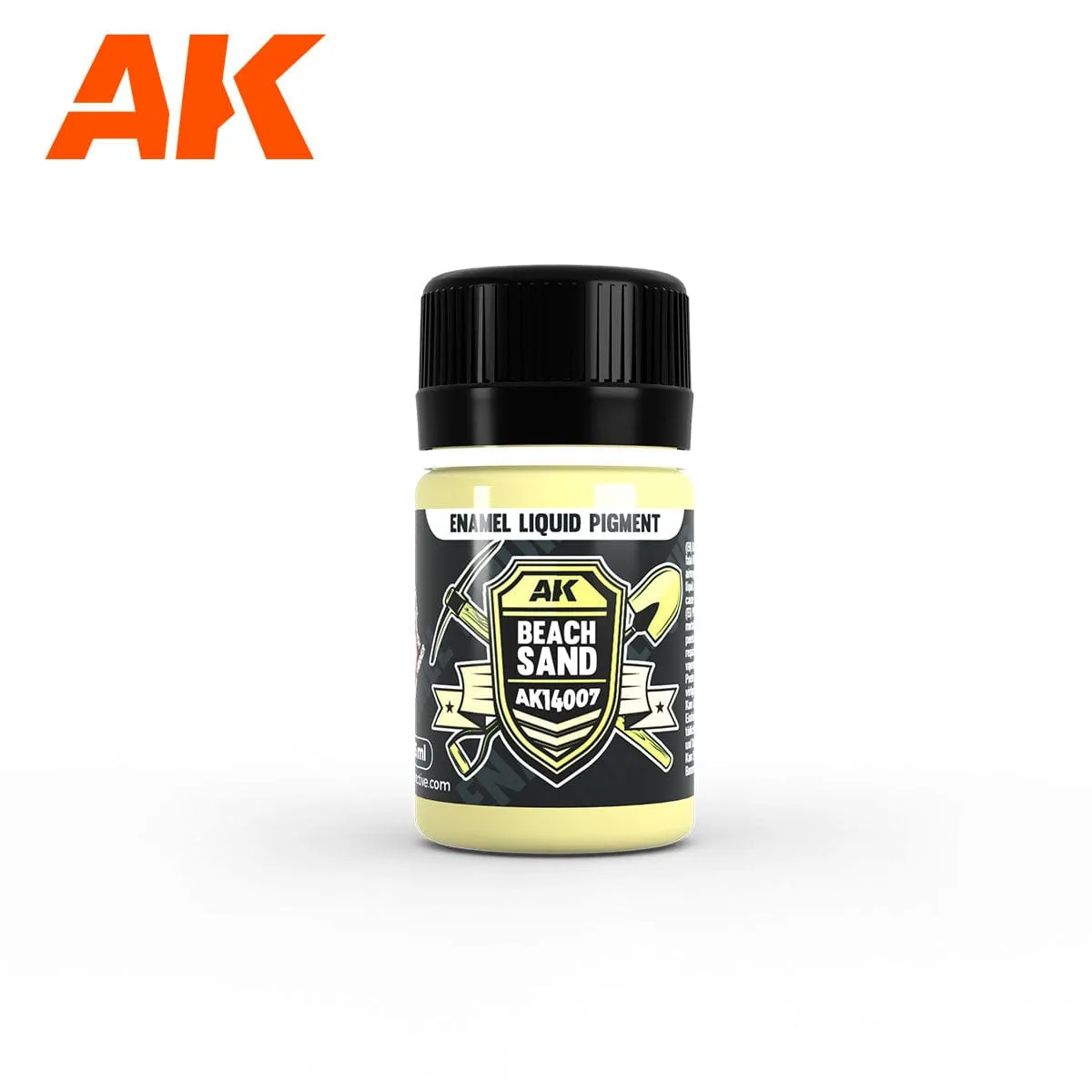 AK Interactive Enamel Liquid Pigment Sand & Dust set 35ml  (3 ref)
