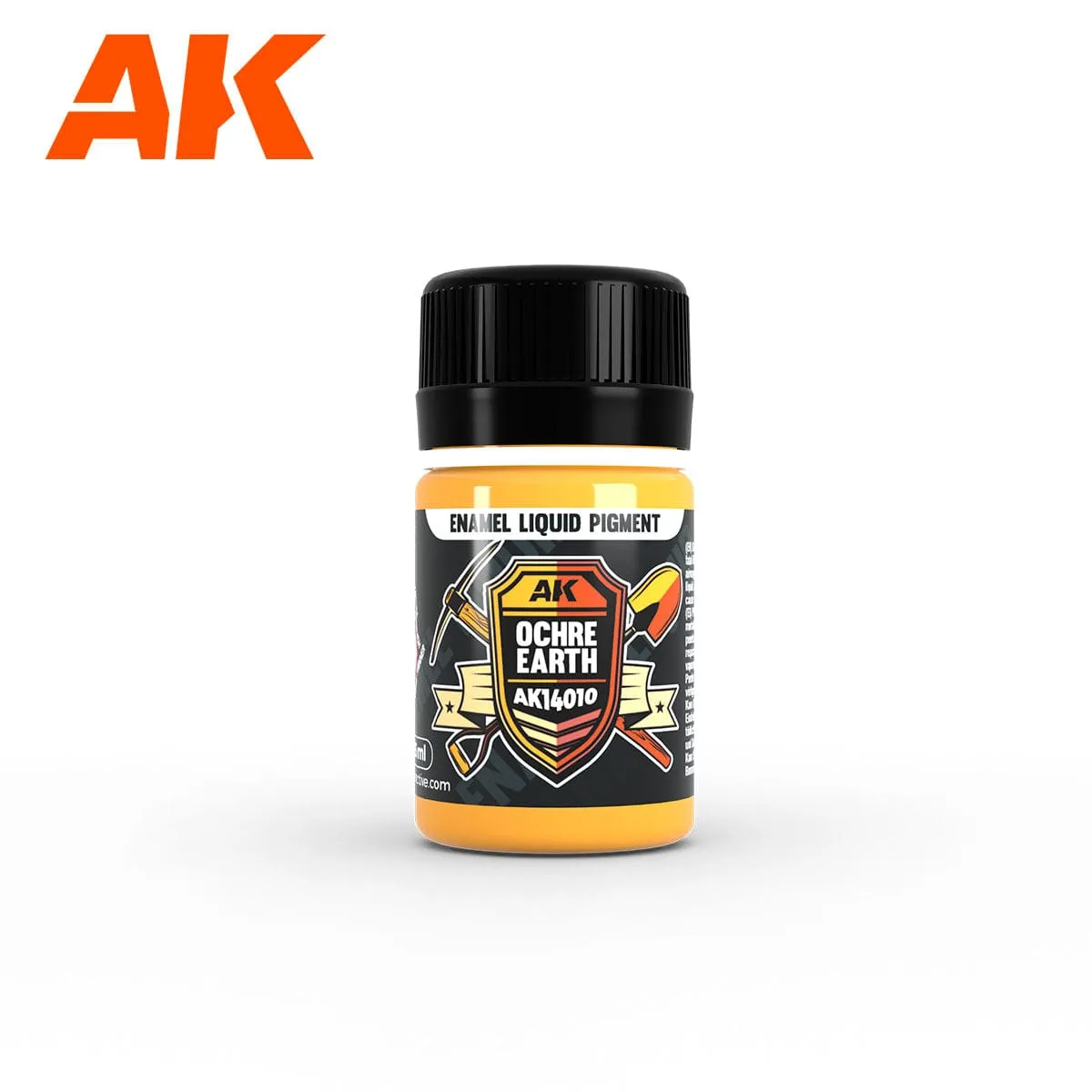 AK Interactive Enamel Liquid Pigment Sand & Dust set 35ml  (3 ref)