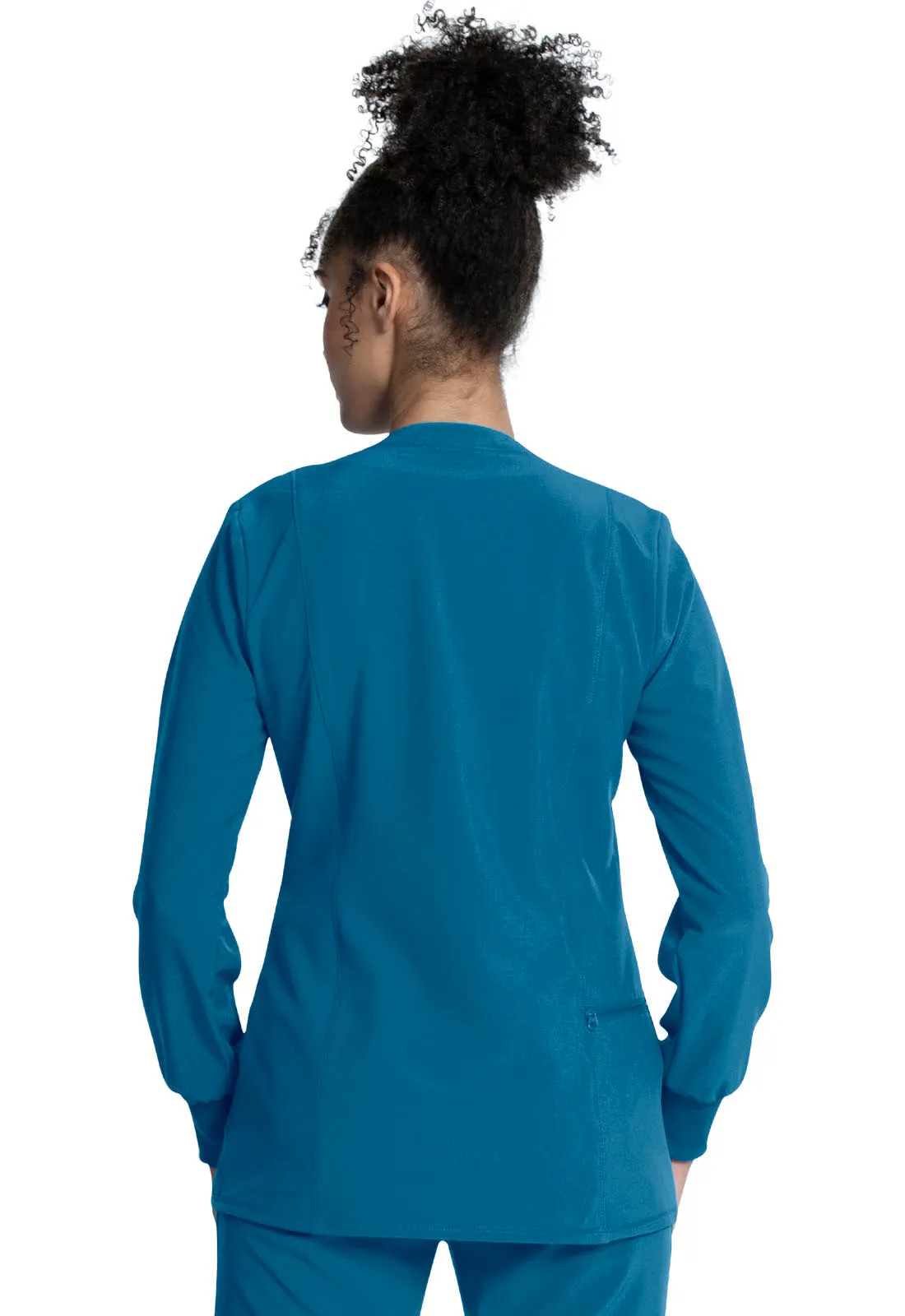 Allura CKA384 Zip Front Jacket Caribbean Blue