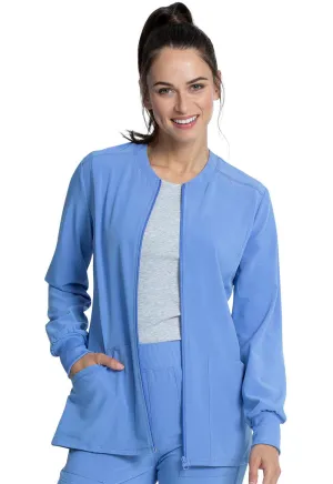 Allura CKA384 Zip Front Jacket Ciel