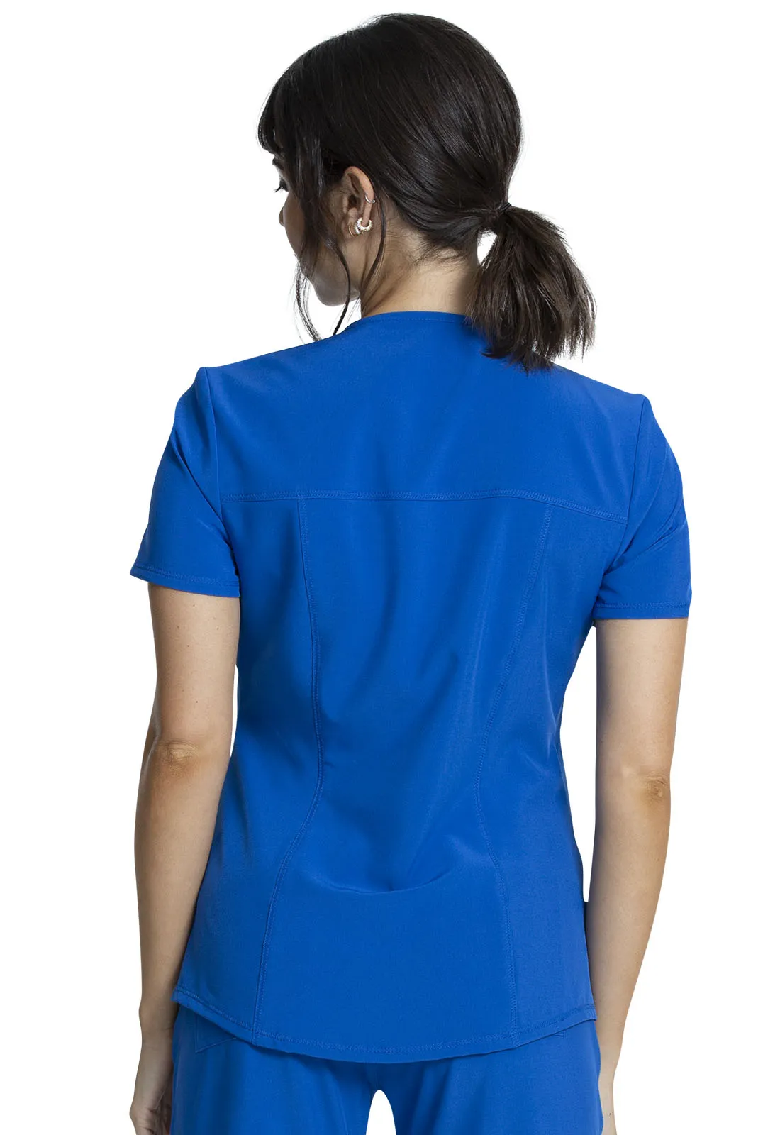 Allura CKA685 V-Neck Top Royal