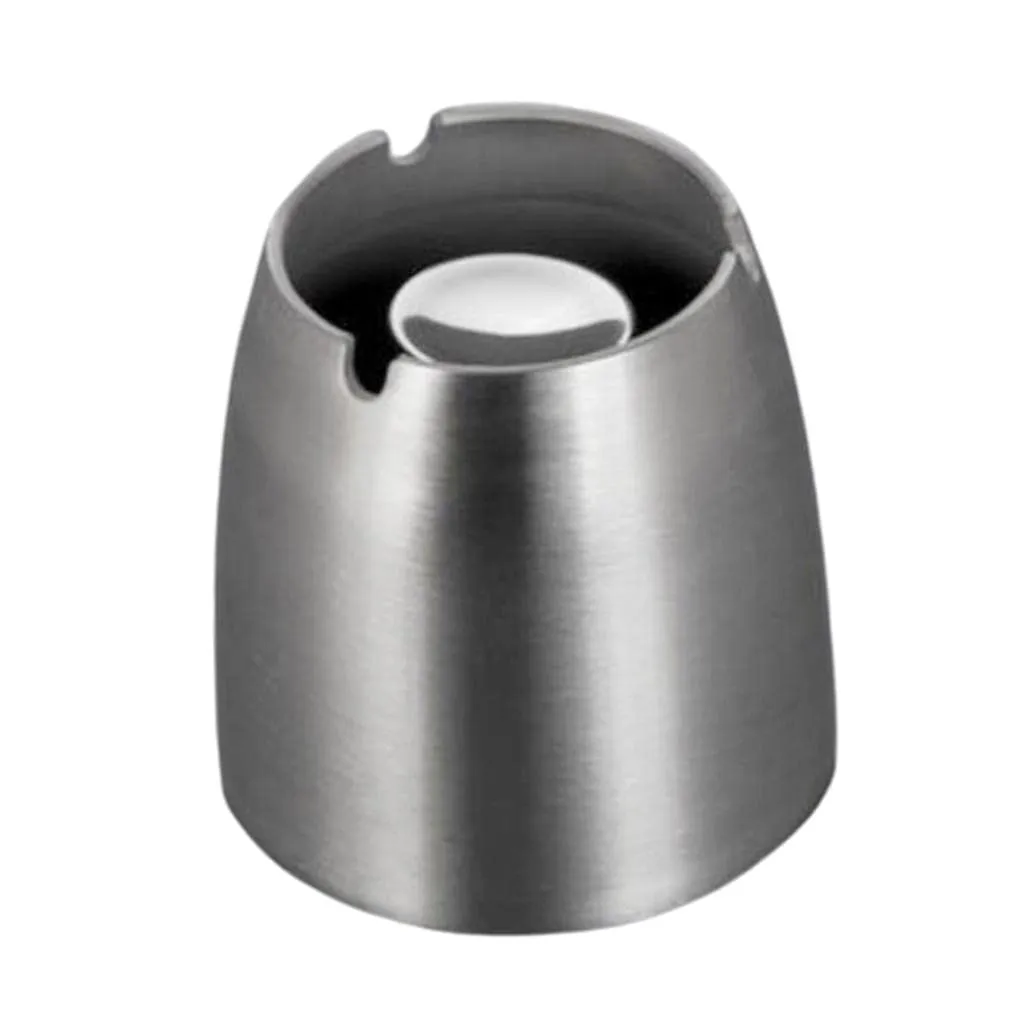 arythe Stainless Steel Ashtray Tabletop Smoker Cigar Ash Tray Holder Bar Supplies S