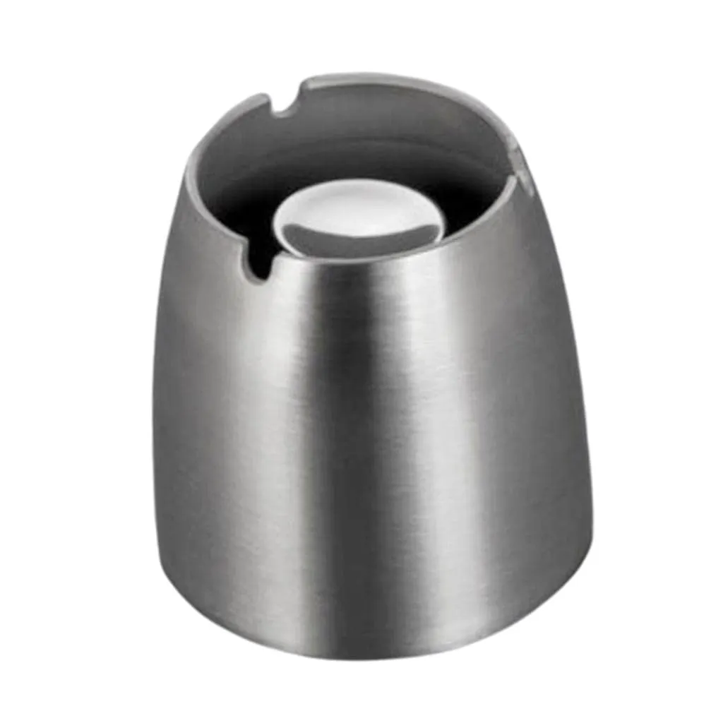 arythe Stainless Steel Ashtray Tabletop Smoker Cigar Ash Tray Holder Bar Supplies S
