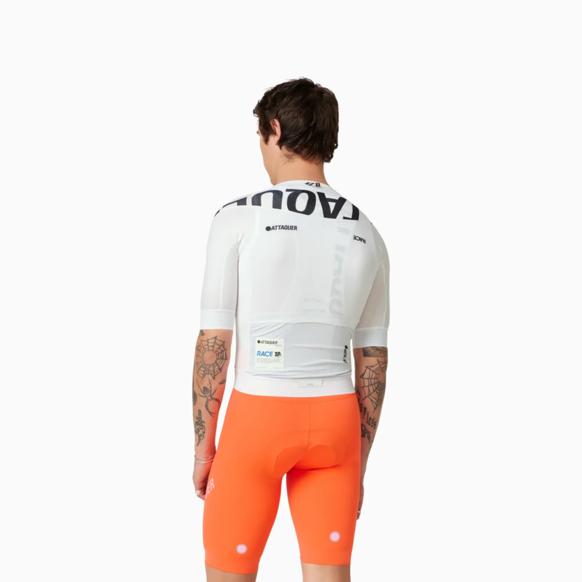 Attaquer Race Jersey -  White