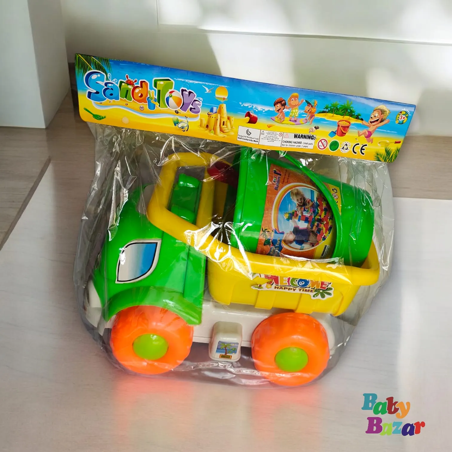 Baby Beach Sand Truck Toy Set with Sand Tools and Accessories