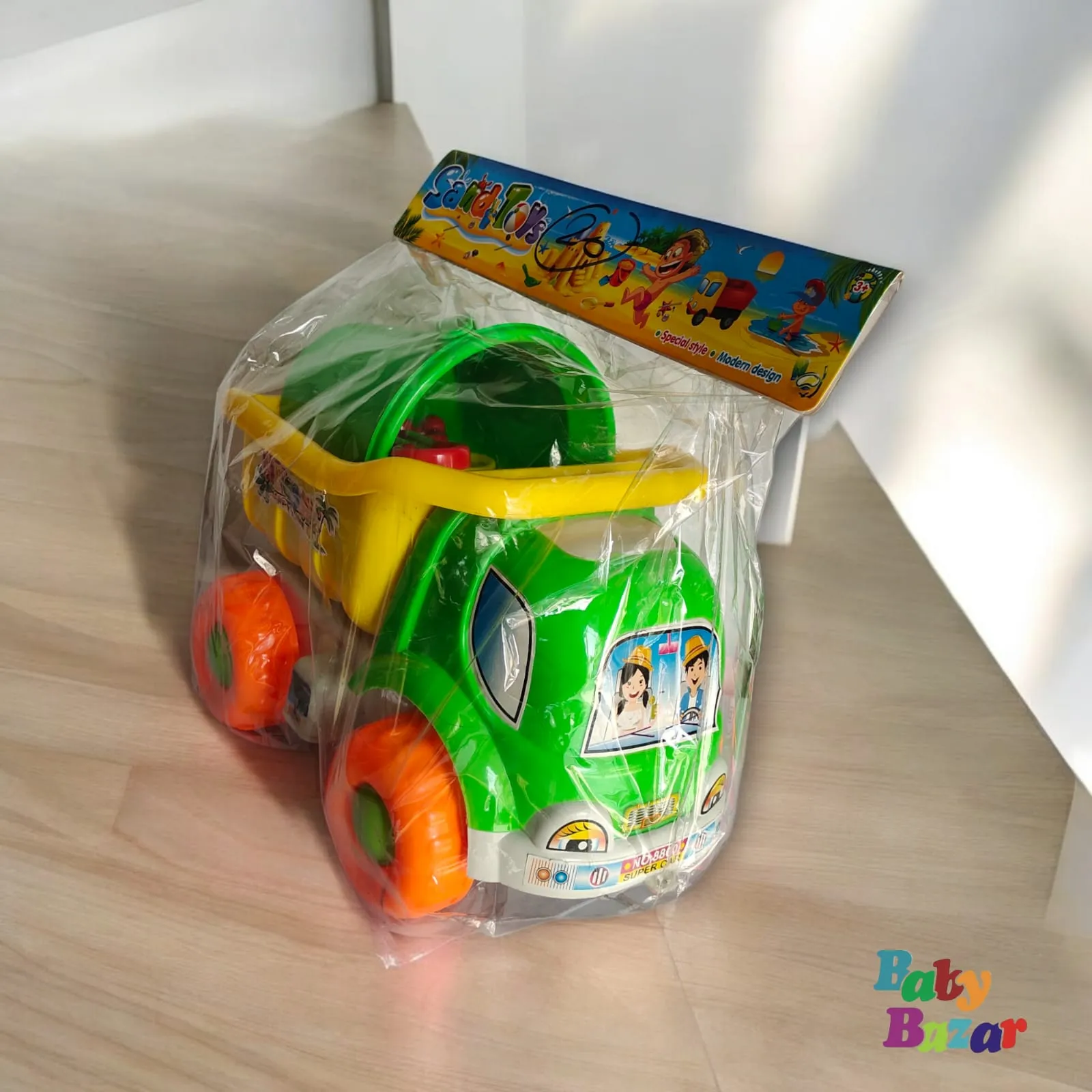Baby Beach Sand Truck Toy Set with Sand Tools and Accessories