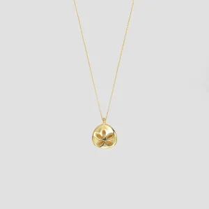 Baby Sand Dollar on Chain, 19k Gold