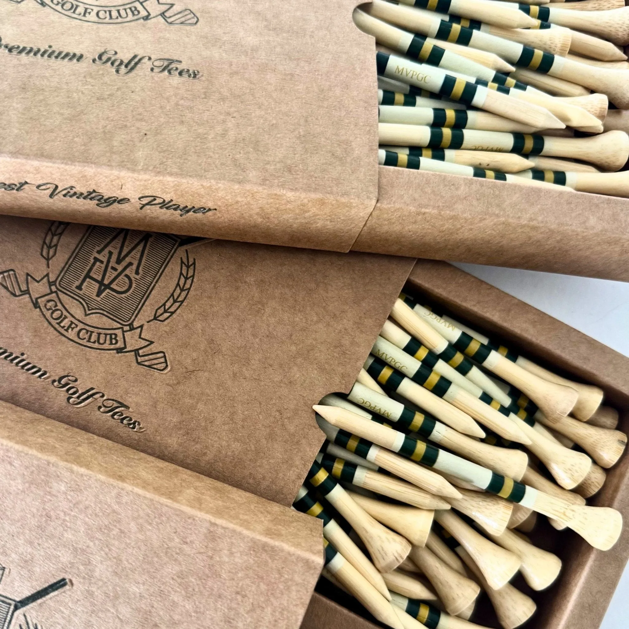 Bamboo Golf Tees (50pcs)