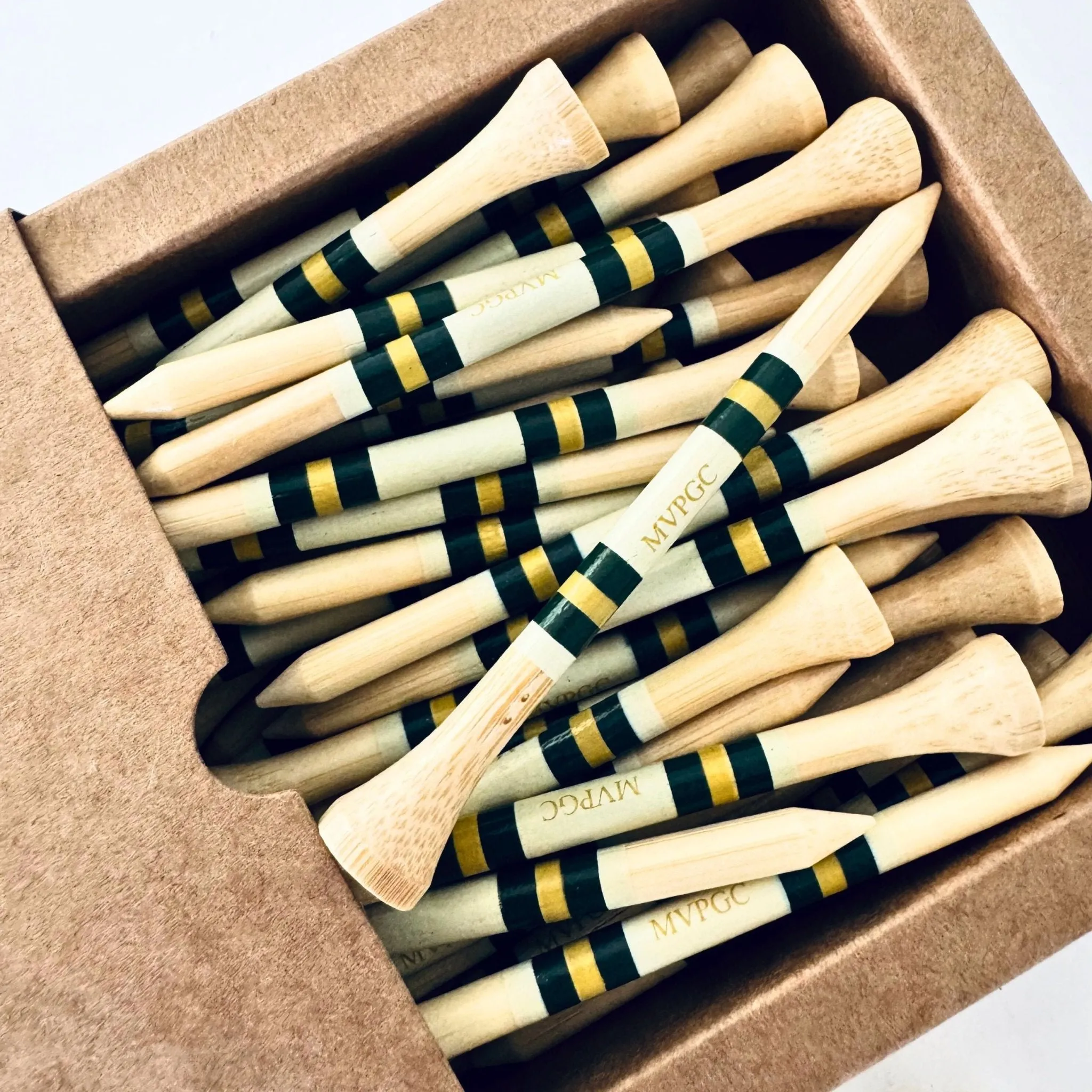 Bamboo Golf Tees (50pcs)