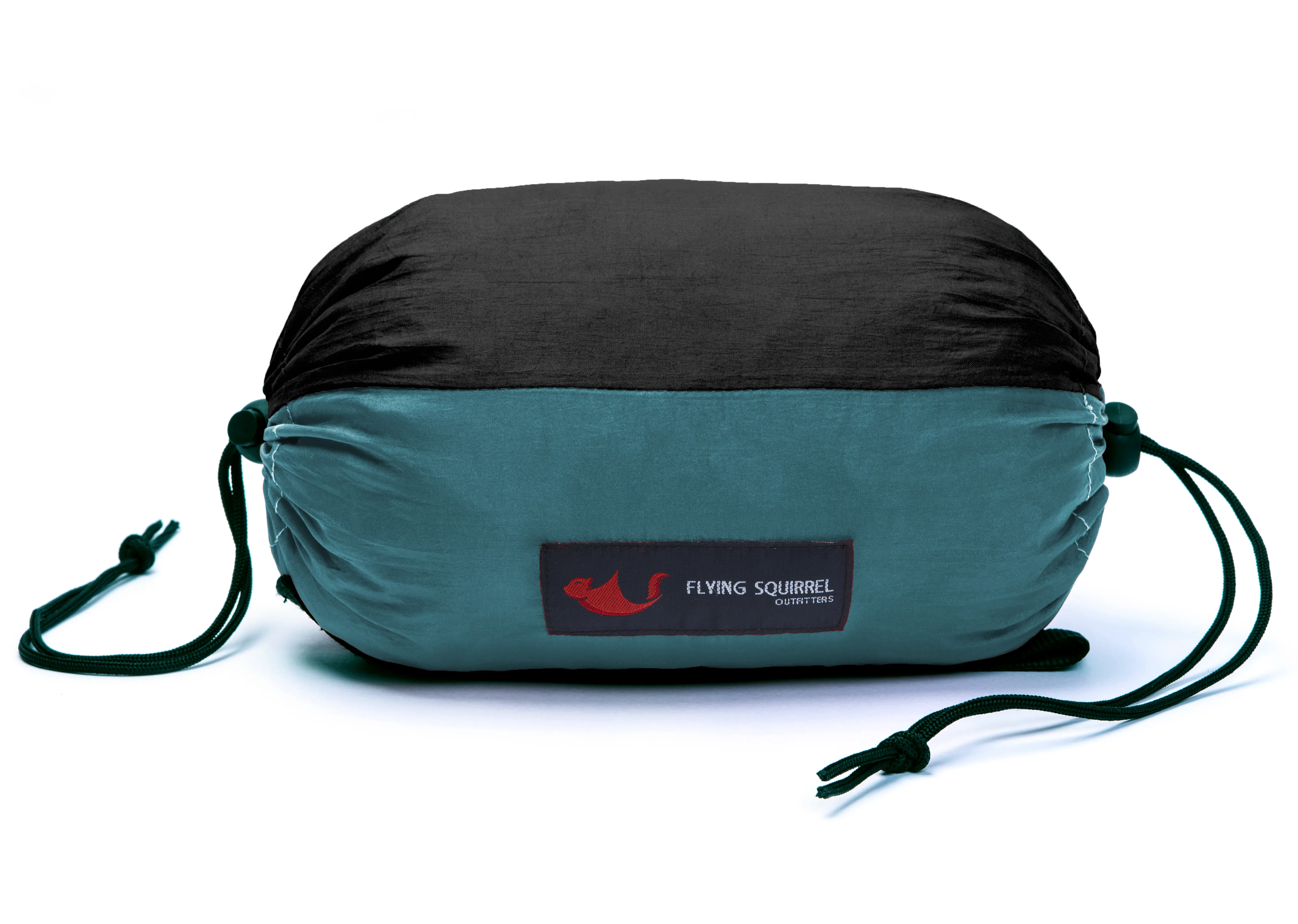 BaseCamp Hammock™ - Black & Green by Flying Squirrel Outfitters