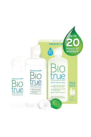 Bausch & Lomb Biotrue Multi Purpose Duo 300ml 120ml