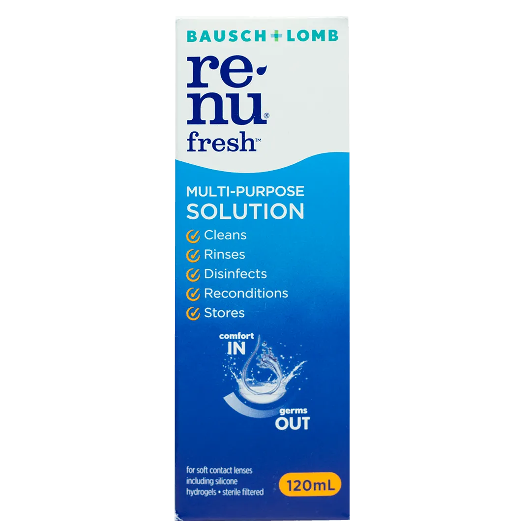 Bausch   Lomb Renu Fresh Multi-Purpose Solution 120mL