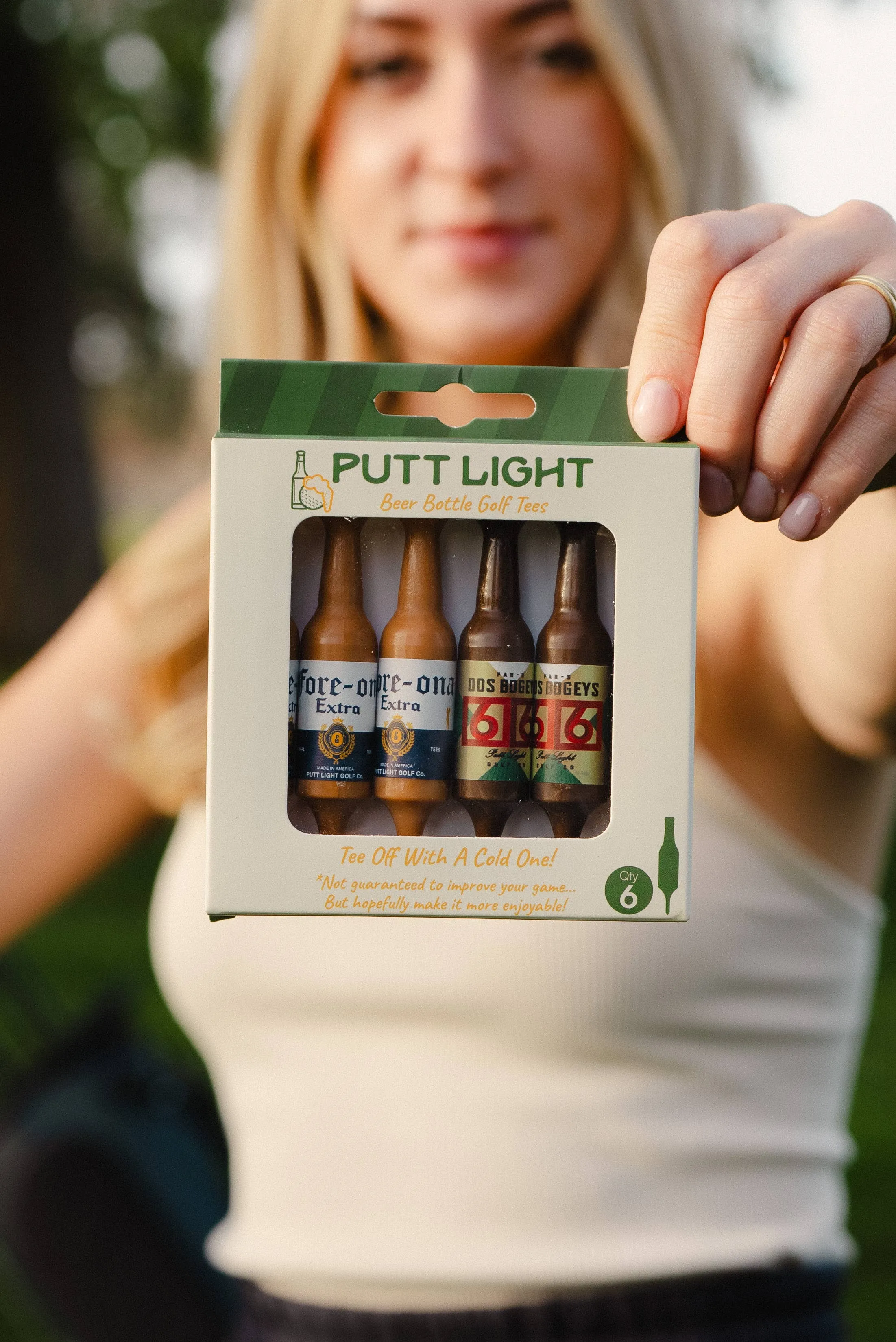 Beer Bottle Golf Tees