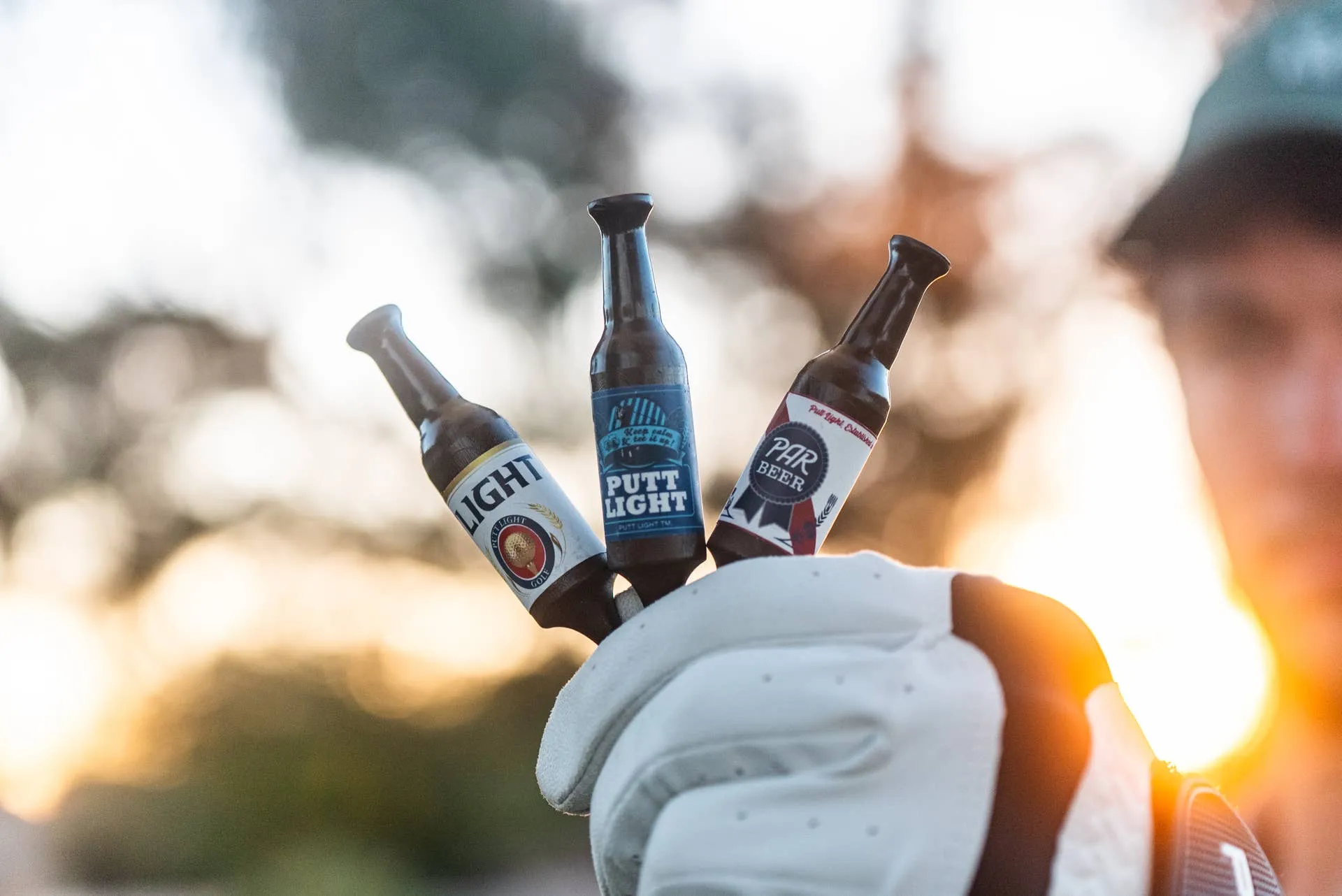 Beer Bottle Golf Tees