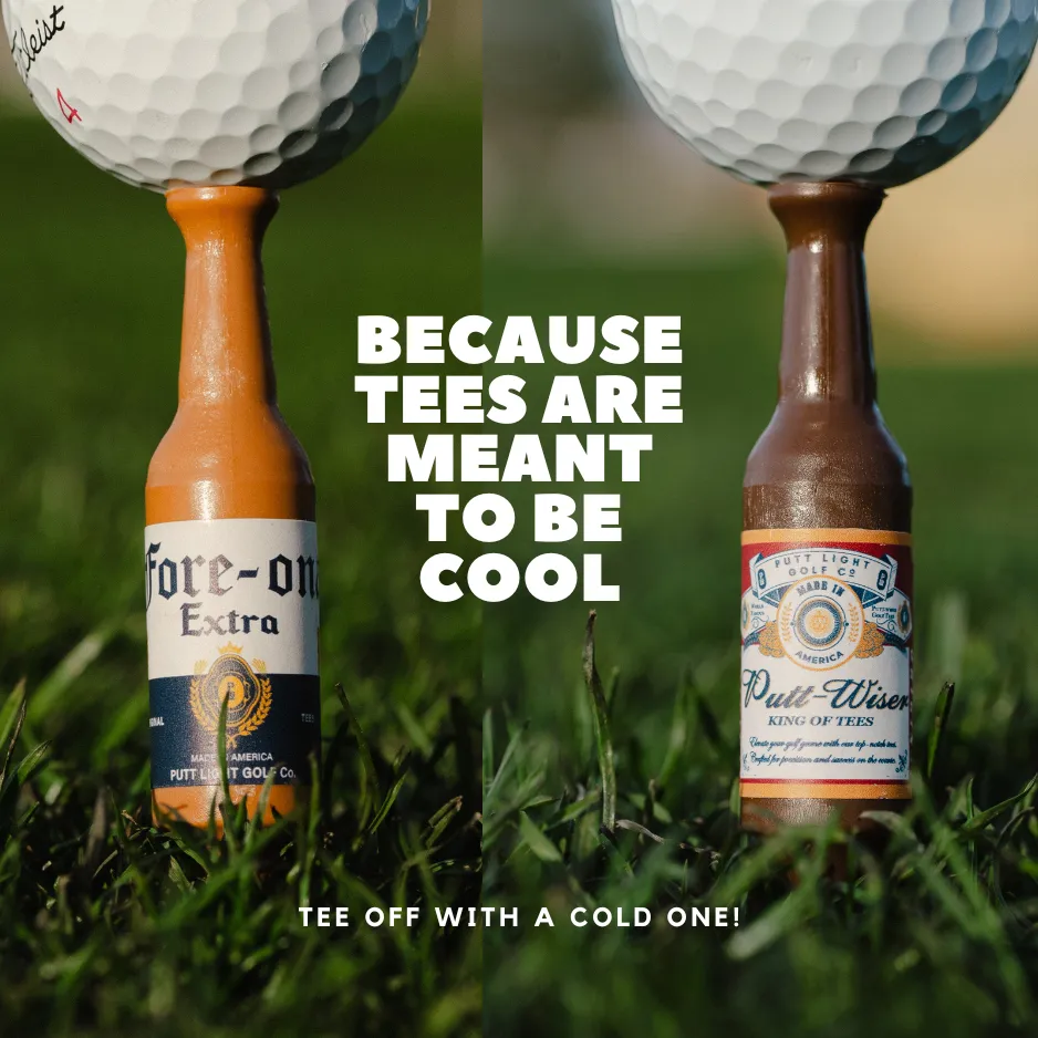 Beer Bottle Golf Tees