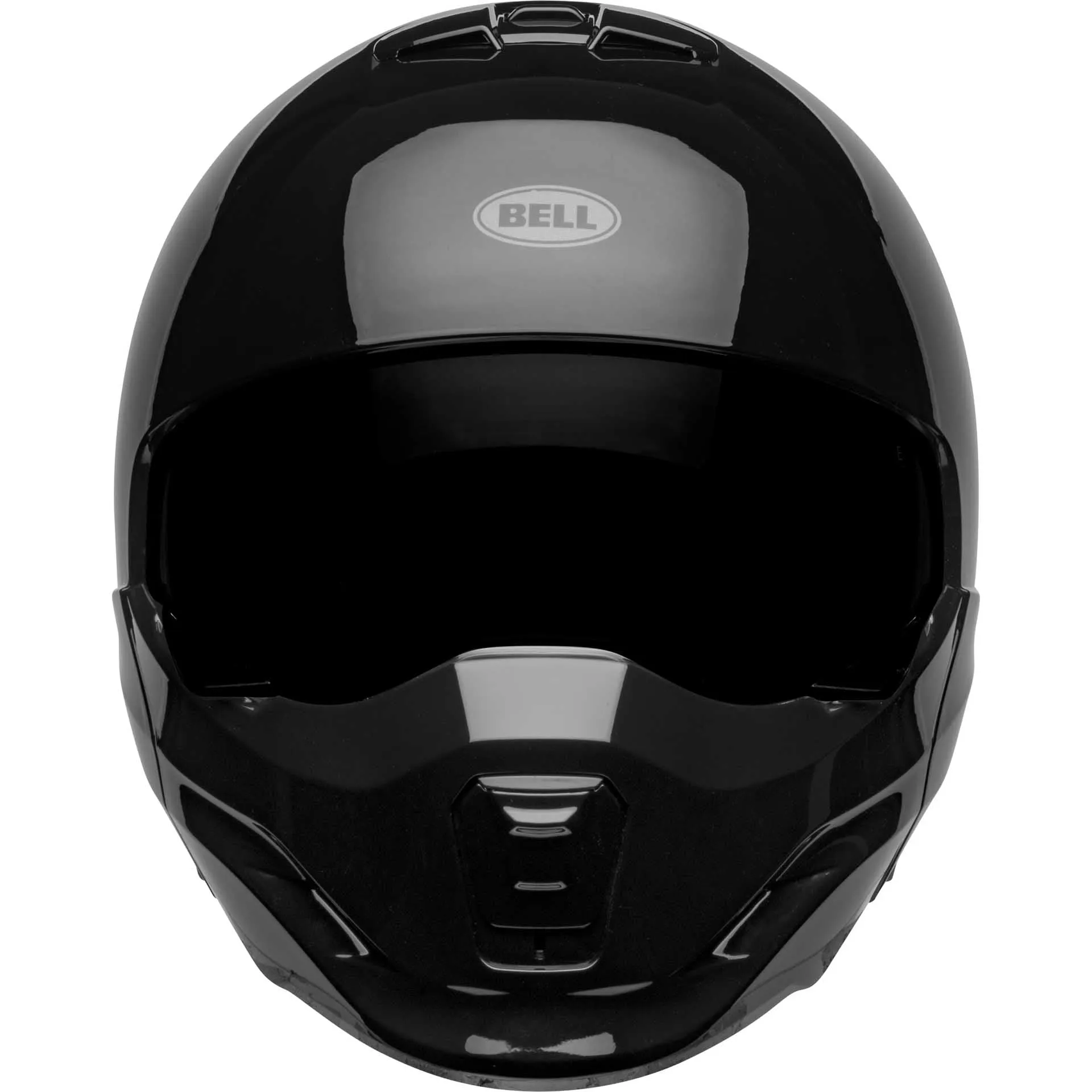 Bell Broozer Motorcycle Full Face Helmet Gloss Black