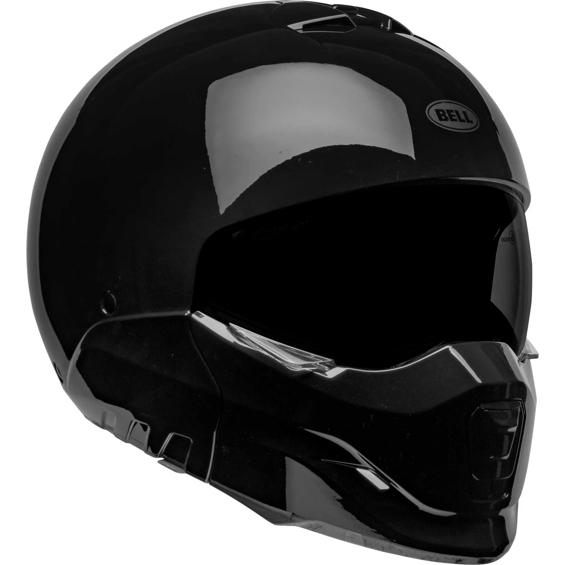 Bell Broozer Motorcycle Full Face Helmet Gloss Black