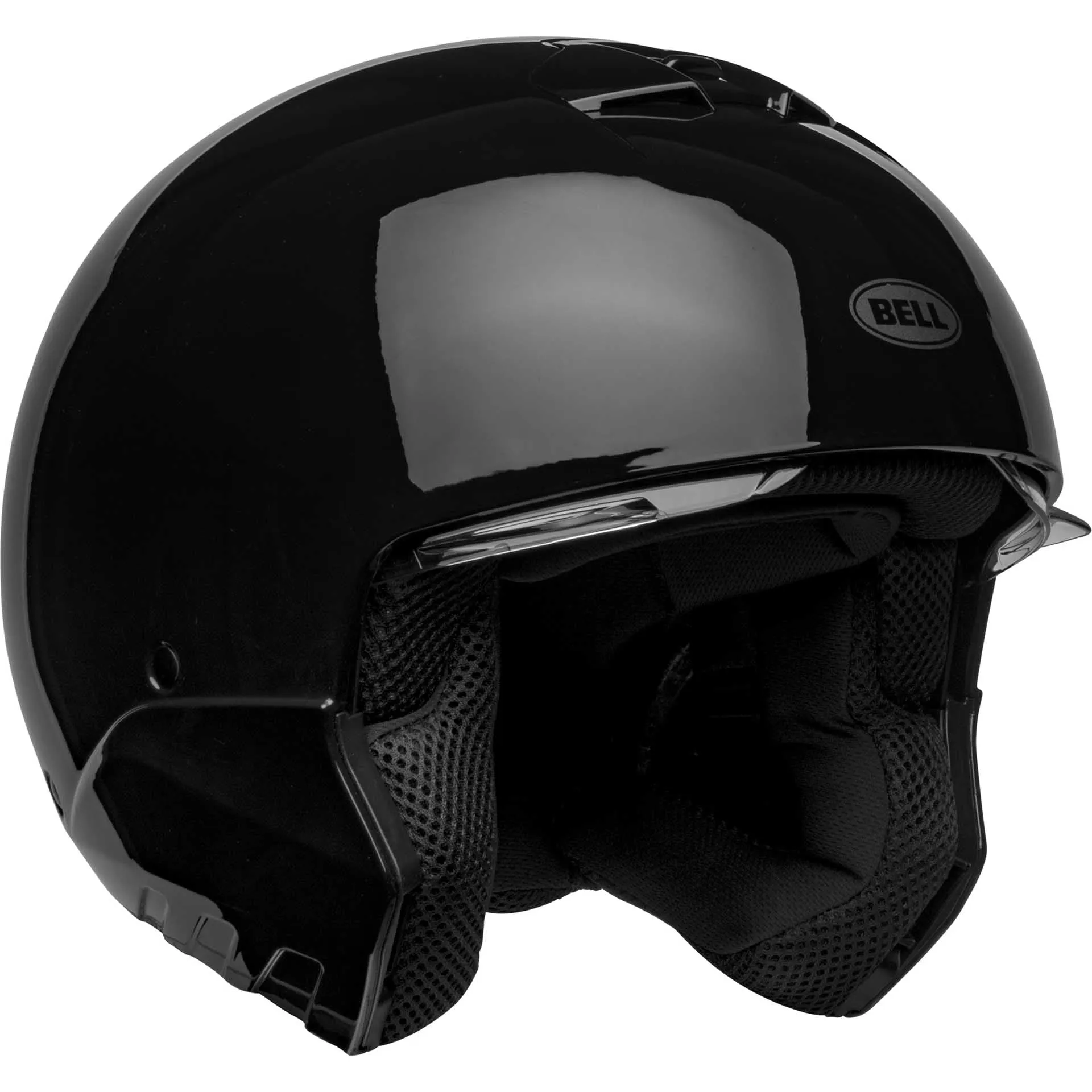 Bell Broozer Motorcycle Full Face Helmet Gloss Black