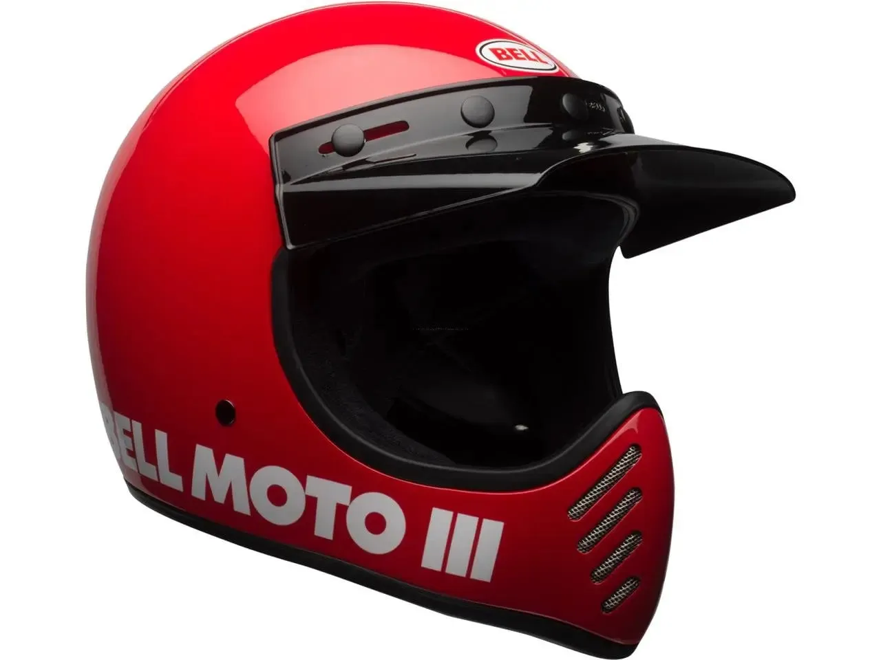 BELL Moto-3 Helmet Classic Red