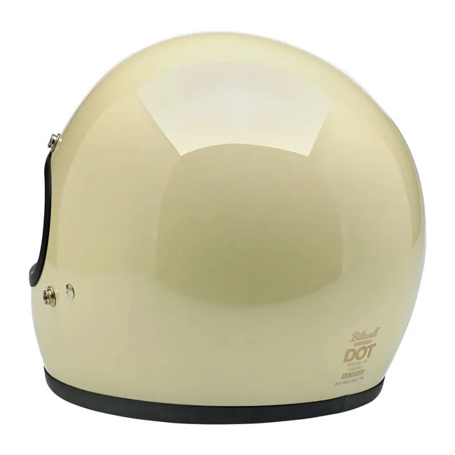 BILTWELL GRINGO HELMET GLOSS VINTAGE WHITE