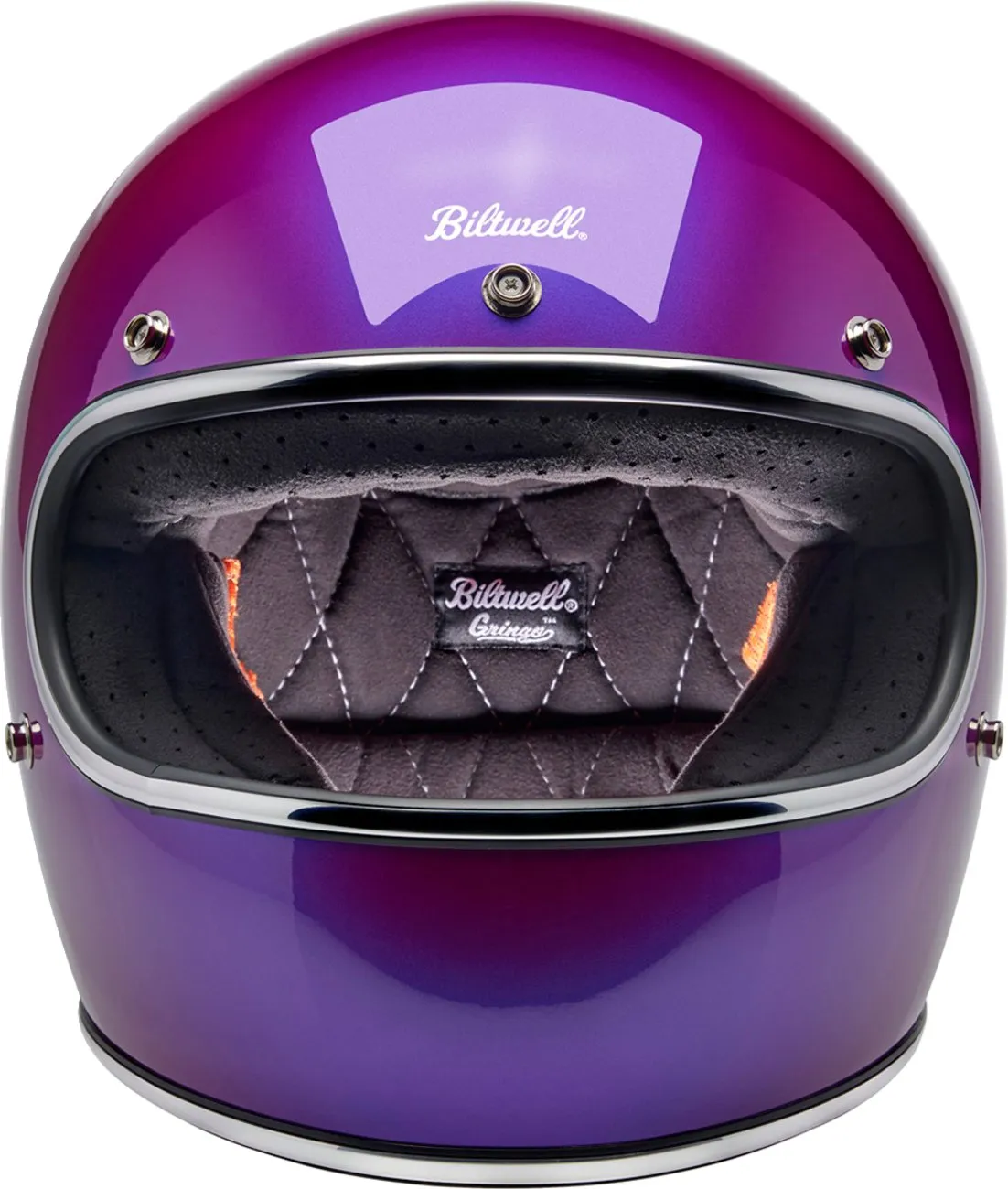 BILTWELL Gringo Helmet - Metallic Grape