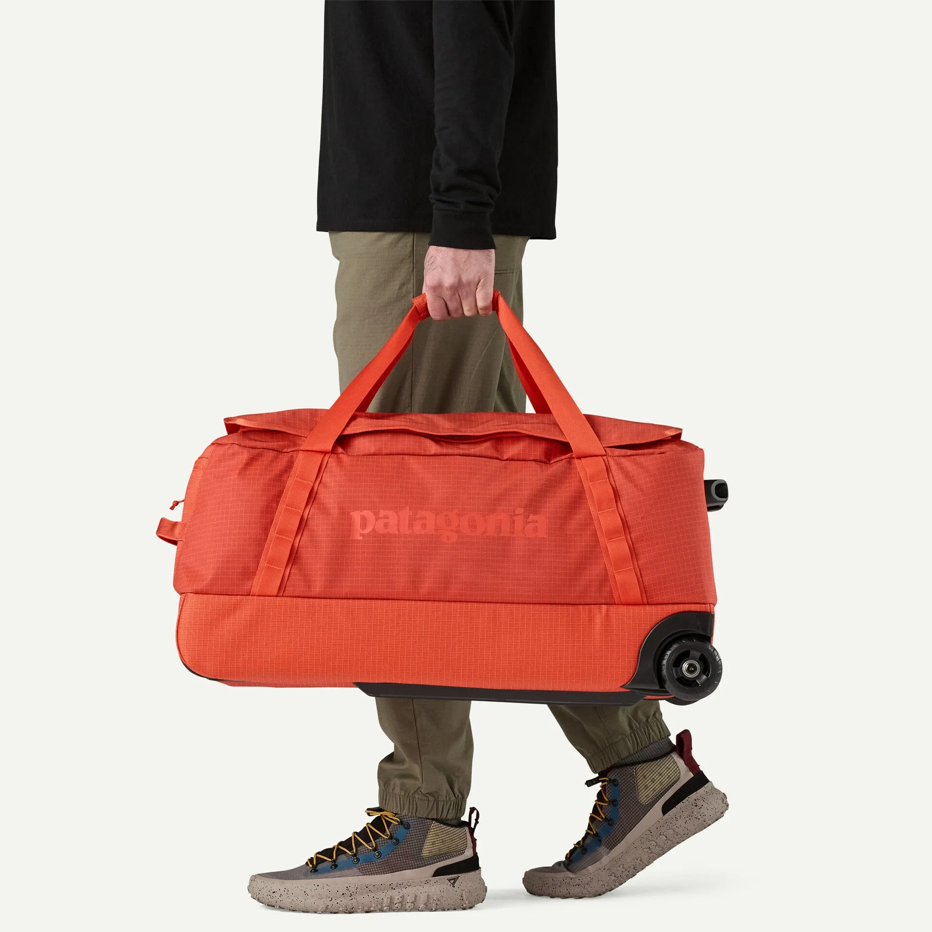 Black Hole Wheeled 70L Duffel - S25