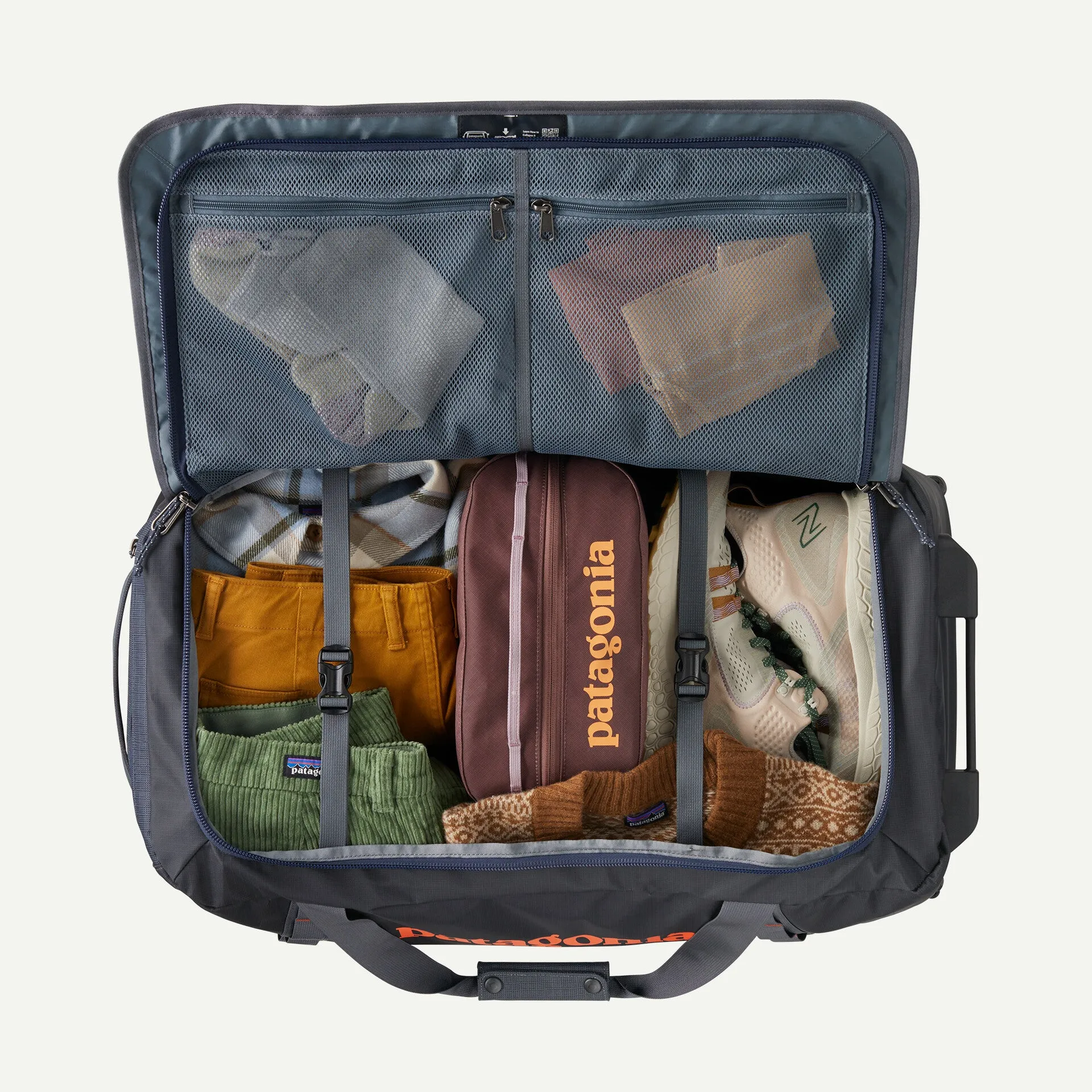 Black Hole Wheeled 70L Duffel - S25