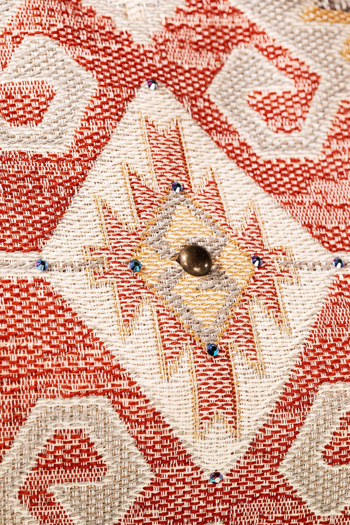 Blaze Pioneer: Modern Tapestry Doctor Bag with Metal Frame