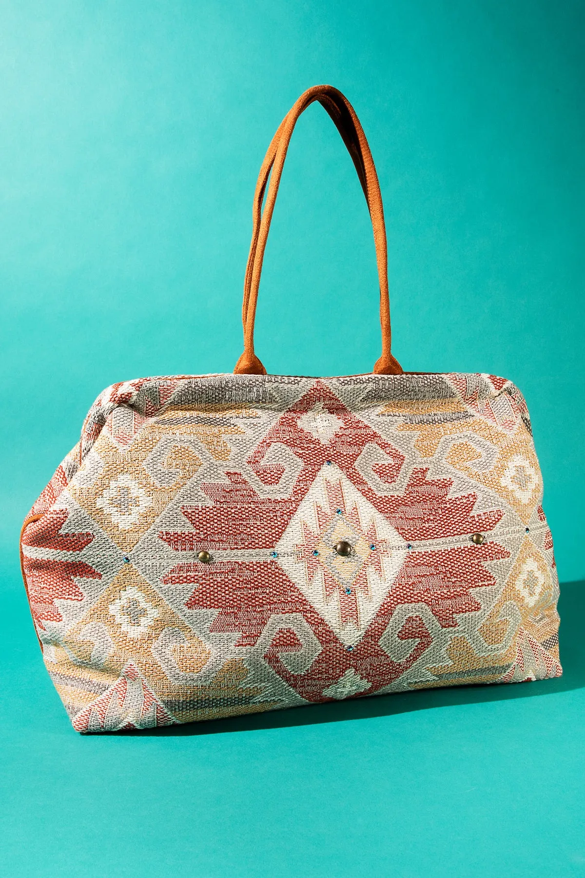 Blaze Pioneer: Modern Tapestry Doctor Bag with Metal Frame