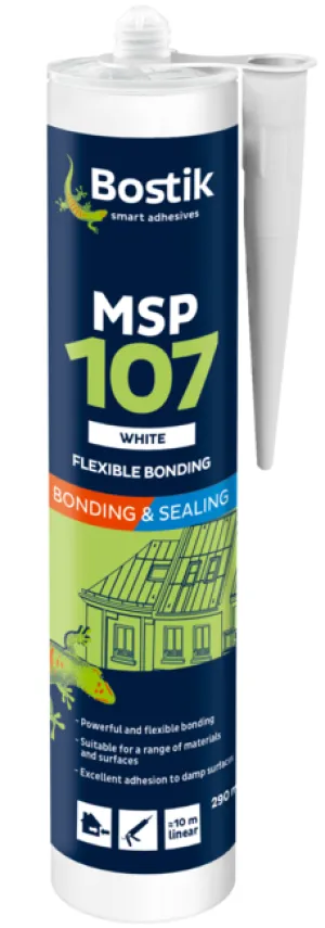 Bostik Msp107 White 290Ml Cartridge
