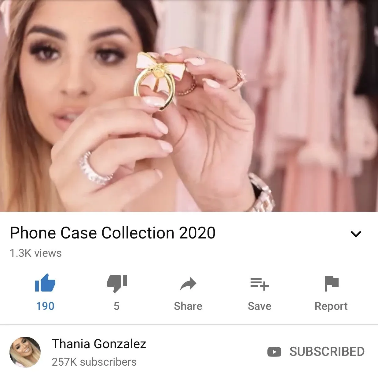 BOW PHONE RING