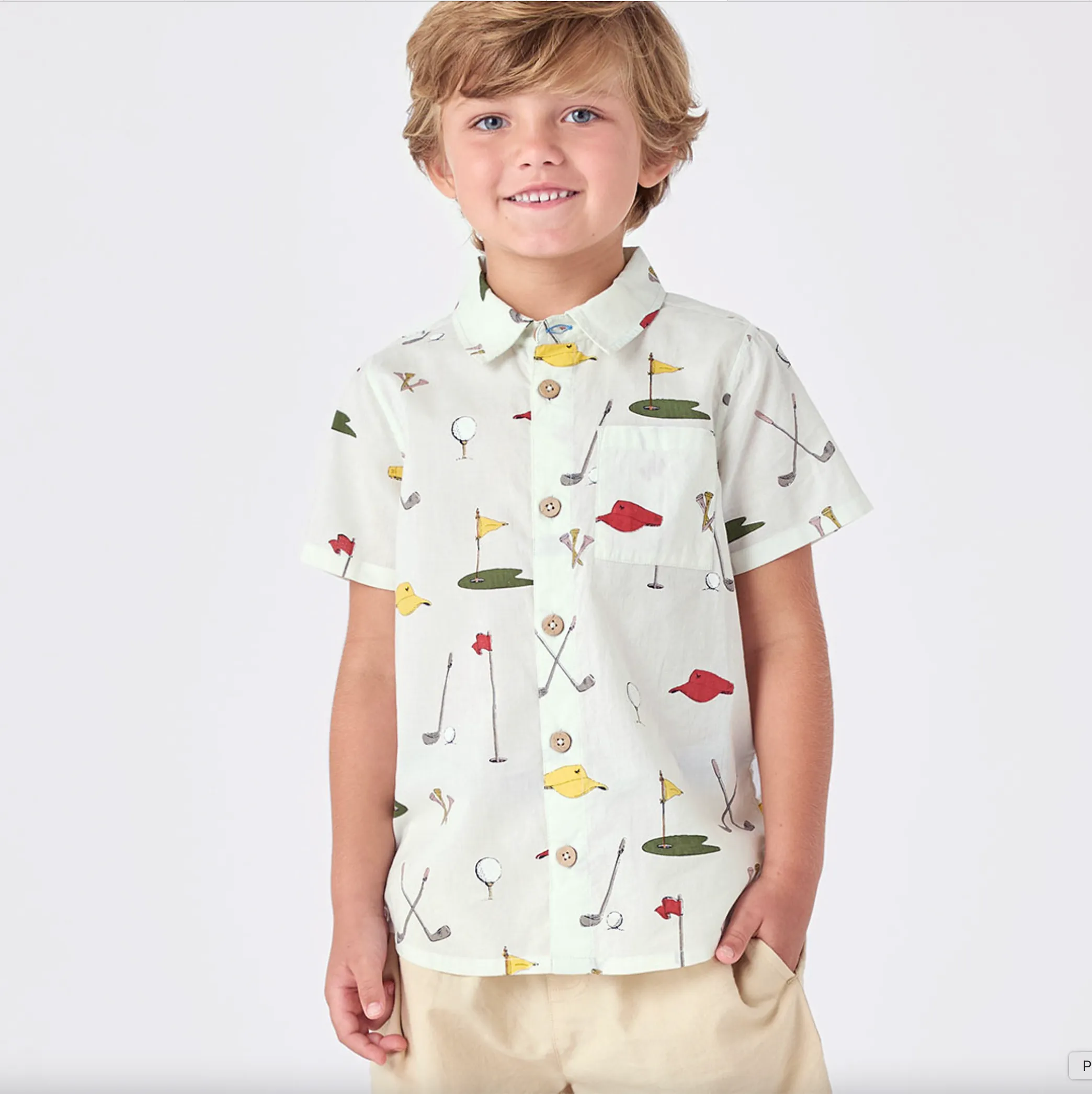 Boys Jack Shirt - Golf Tournament