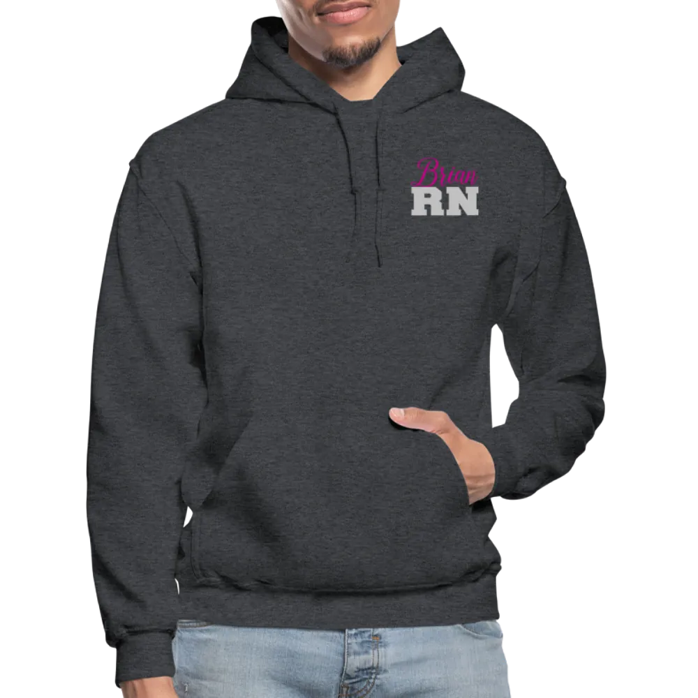 Brian RN Nurse Flag Gildan Heavy Blend Adult Hoodie