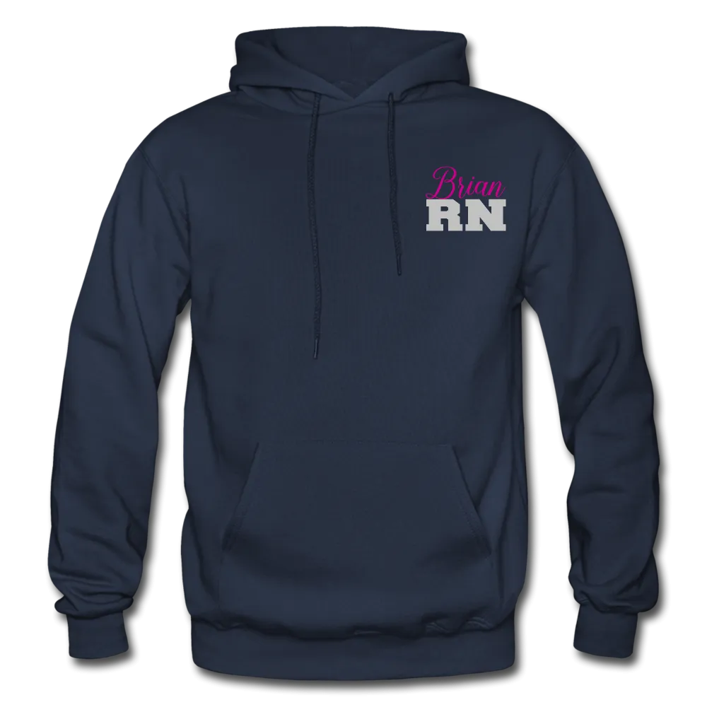 Brian RN Nurse Flag Gildan Heavy Blend Adult Hoodie