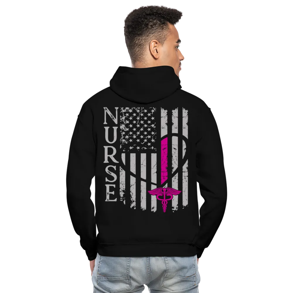 Brian RN Nurse Flag Gildan Heavy Blend Adult Hoodie