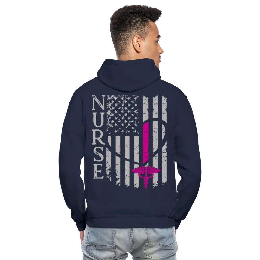 Brian RN Nurse Flag Gildan Heavy Blend Adult Hoodie