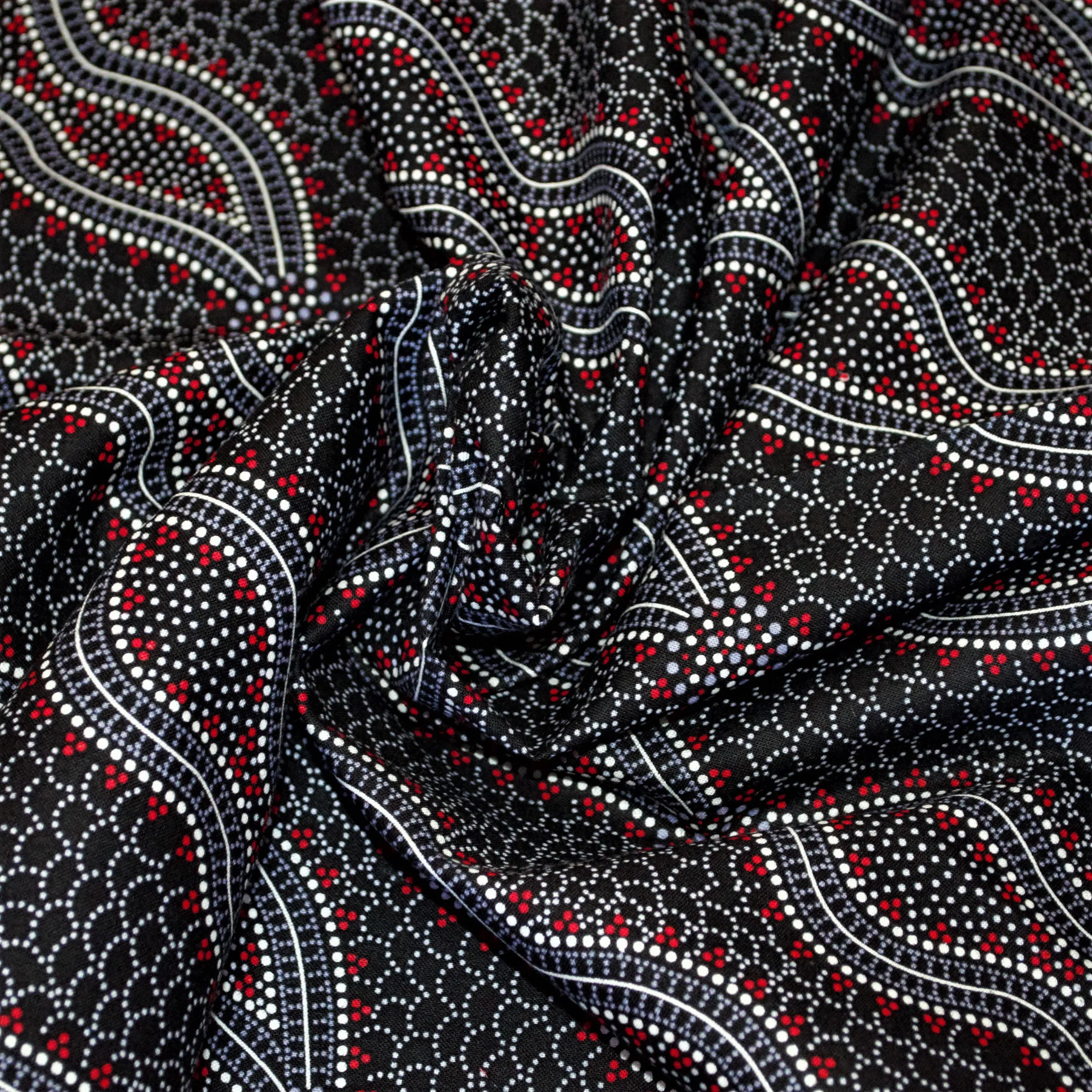 Bush Spinifex In Black