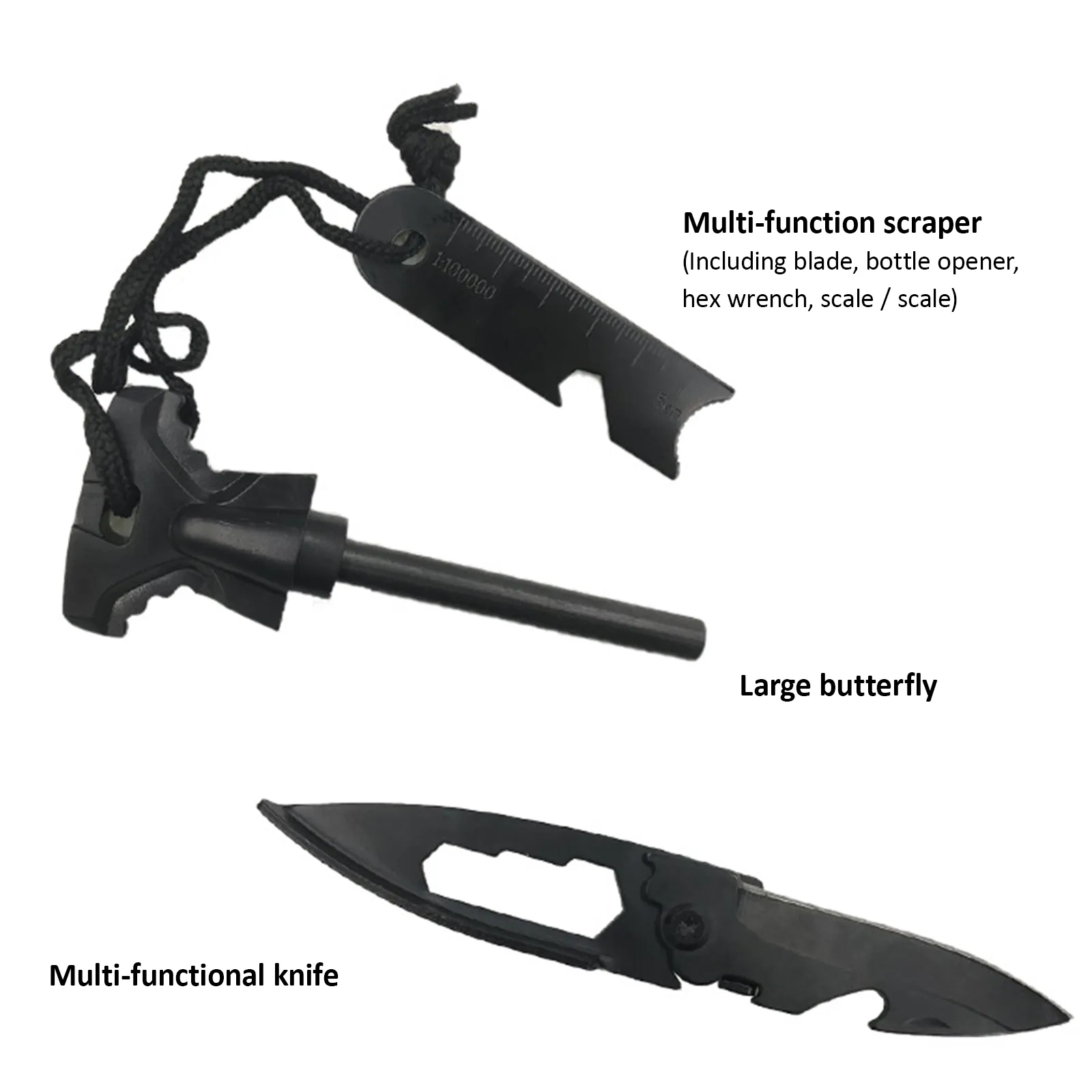 Camping Tool Emergency Survival Equipment Set Outdoor Sport Tactical Hiking Kit
