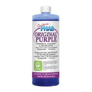 Captain Phab Purple Power Cleaning Concentrate 1 L / 0.26 G Part# 23