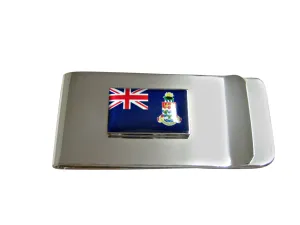 Cayman Islands Flag Pendant Money Clip